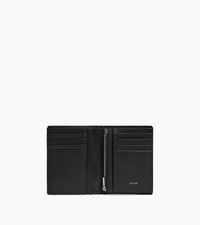Le Tanneur Lucien portefeuille vertical zippé cuir double couture
