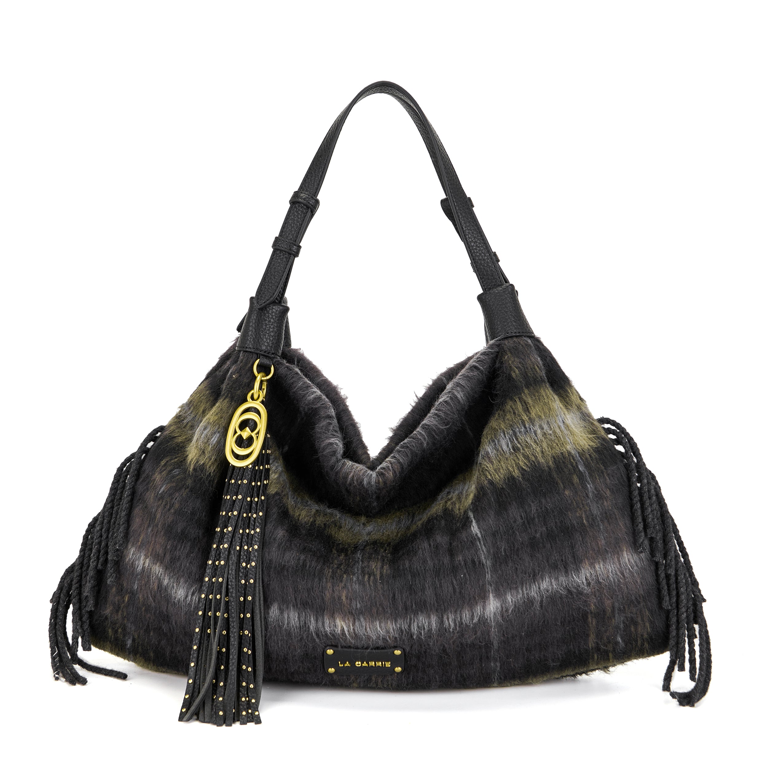 La Carrie Bag Kerala sac shopping marron 50x20x30cm