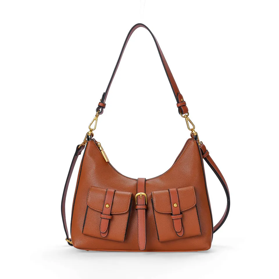 MAC ALYSTER URBANY sac besace Marron Cognac