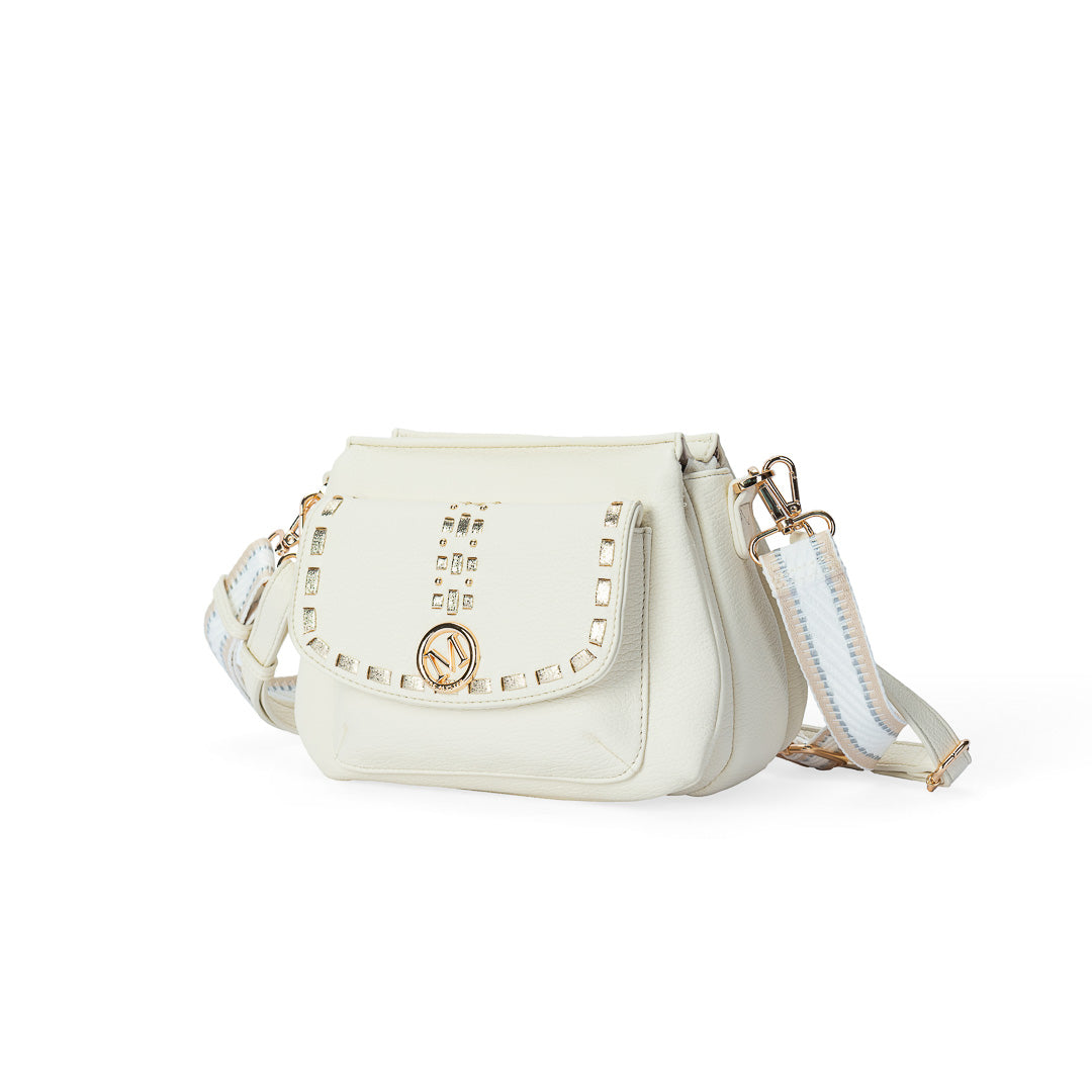 Mac Alyster Sweet sac trotteur beige cuir léger
