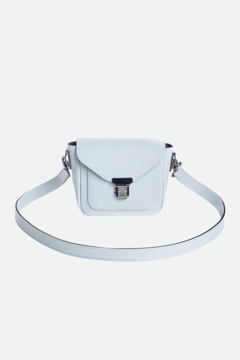 Nodie's Isée vert céladon mini sac bandoulière cuir