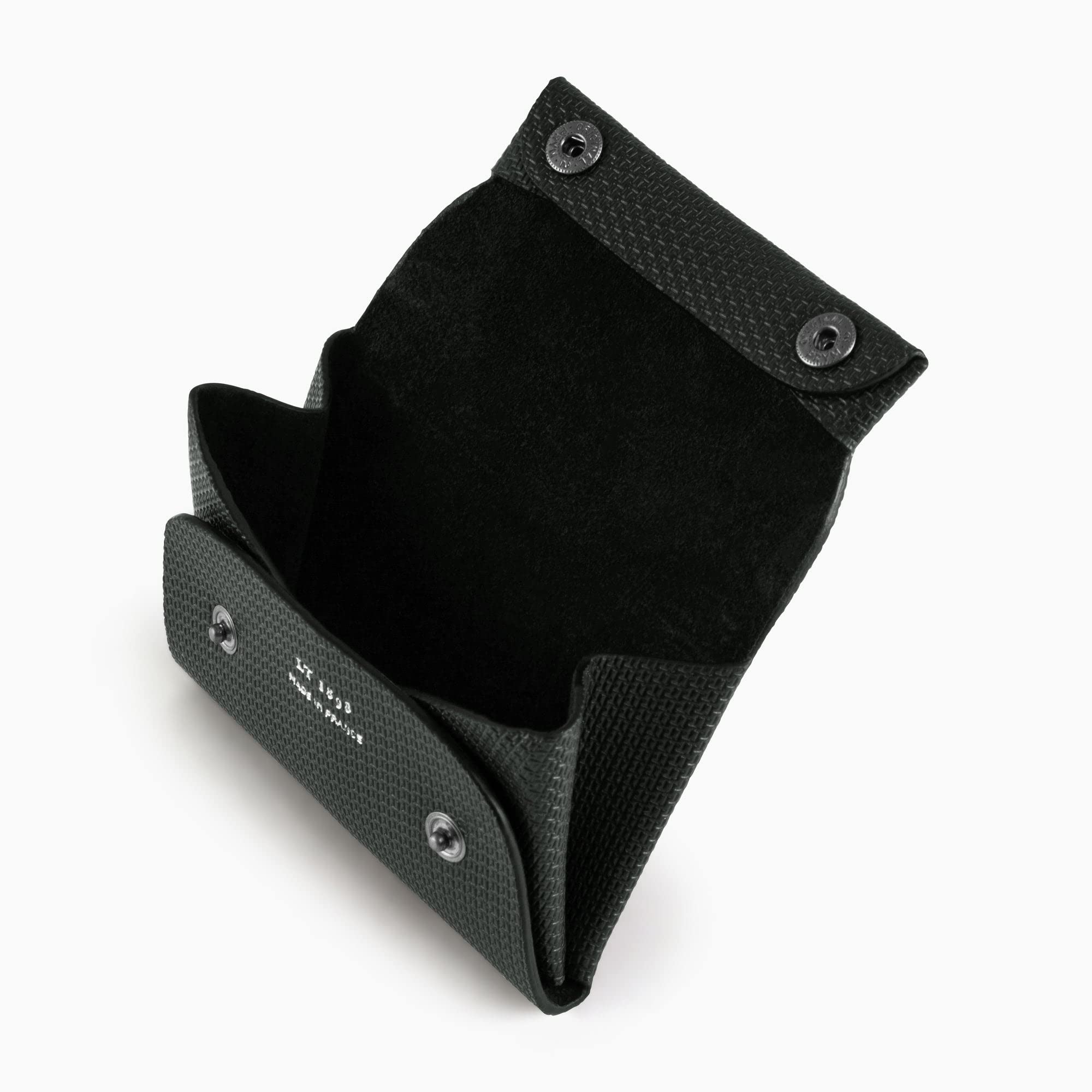 Le Tanneur Wallets Justin Porte-cartes cuir bouton coffret