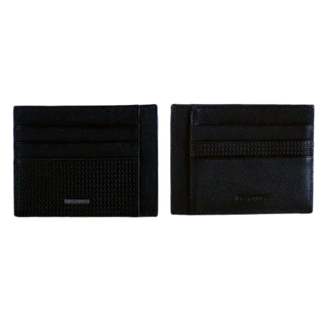 Mac Alyster Cambridge grand porte-carte Noir ultra-plat