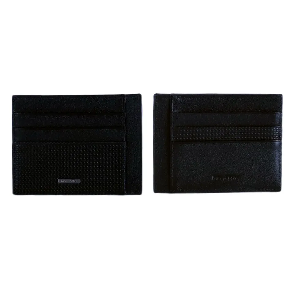 Mac Alyster Cambridge grand porte-carte Noir ultra-plat