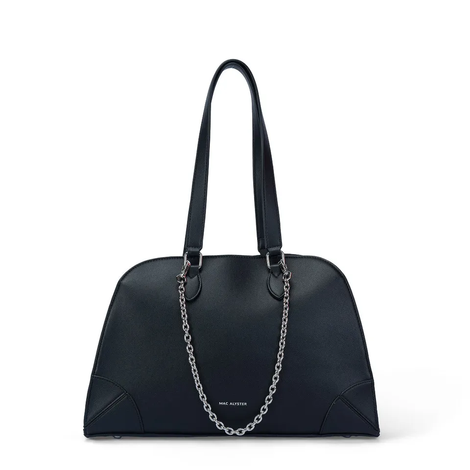 Mac Alyster Milan sac shopping cabas noir 36 cm