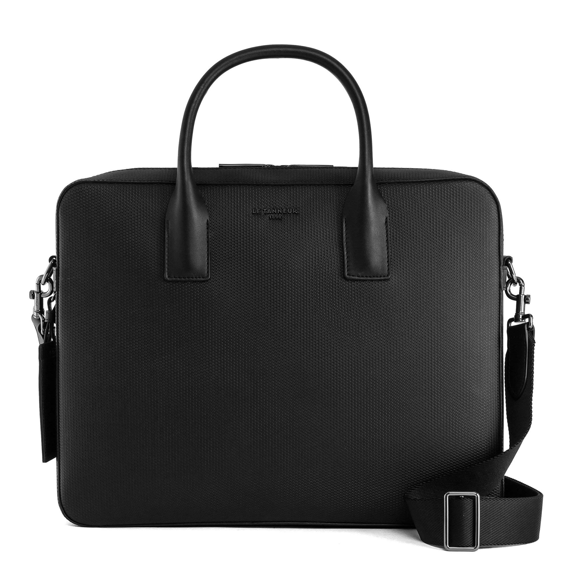 Le Tanneur Emile porte-documents cuir 14 pouces 38x29x7 trolley