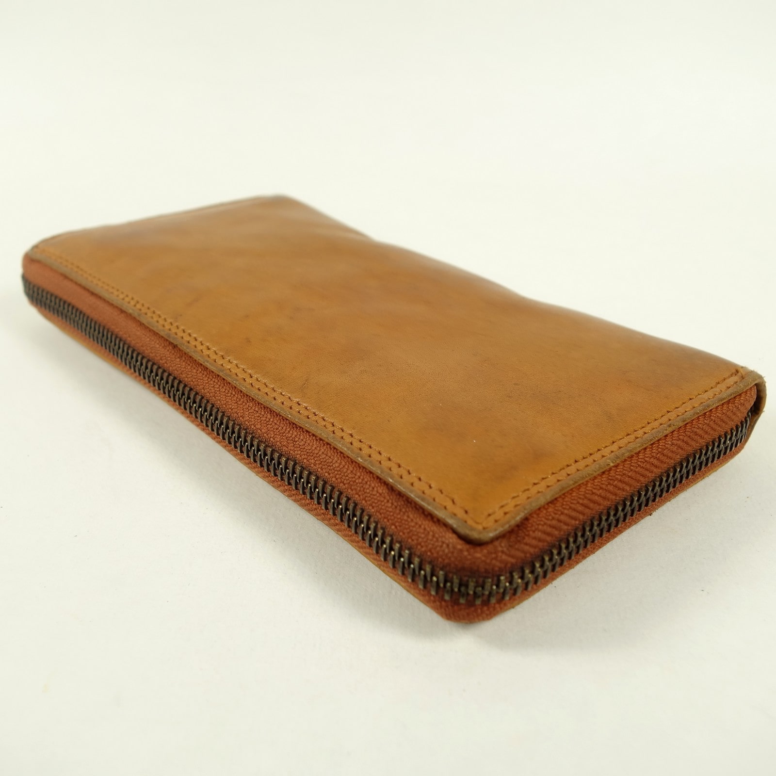 Collection Esprit Cuir LEO portefeuille cuir naturel vintage