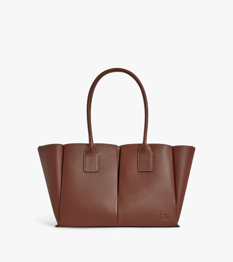 Le Tanneur Elena grand sac cabas cuir grainé