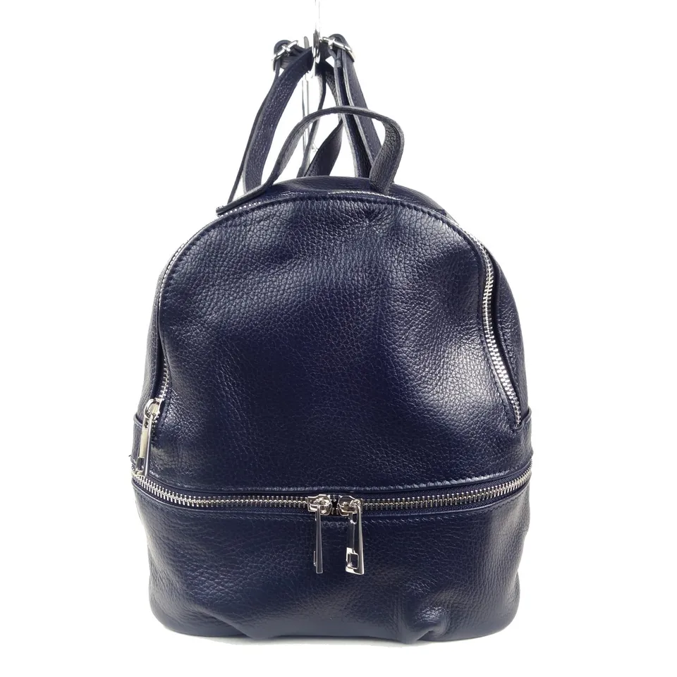 Collection Esprit Cuir GABRIEL mini sac à dos cuir bleu marine