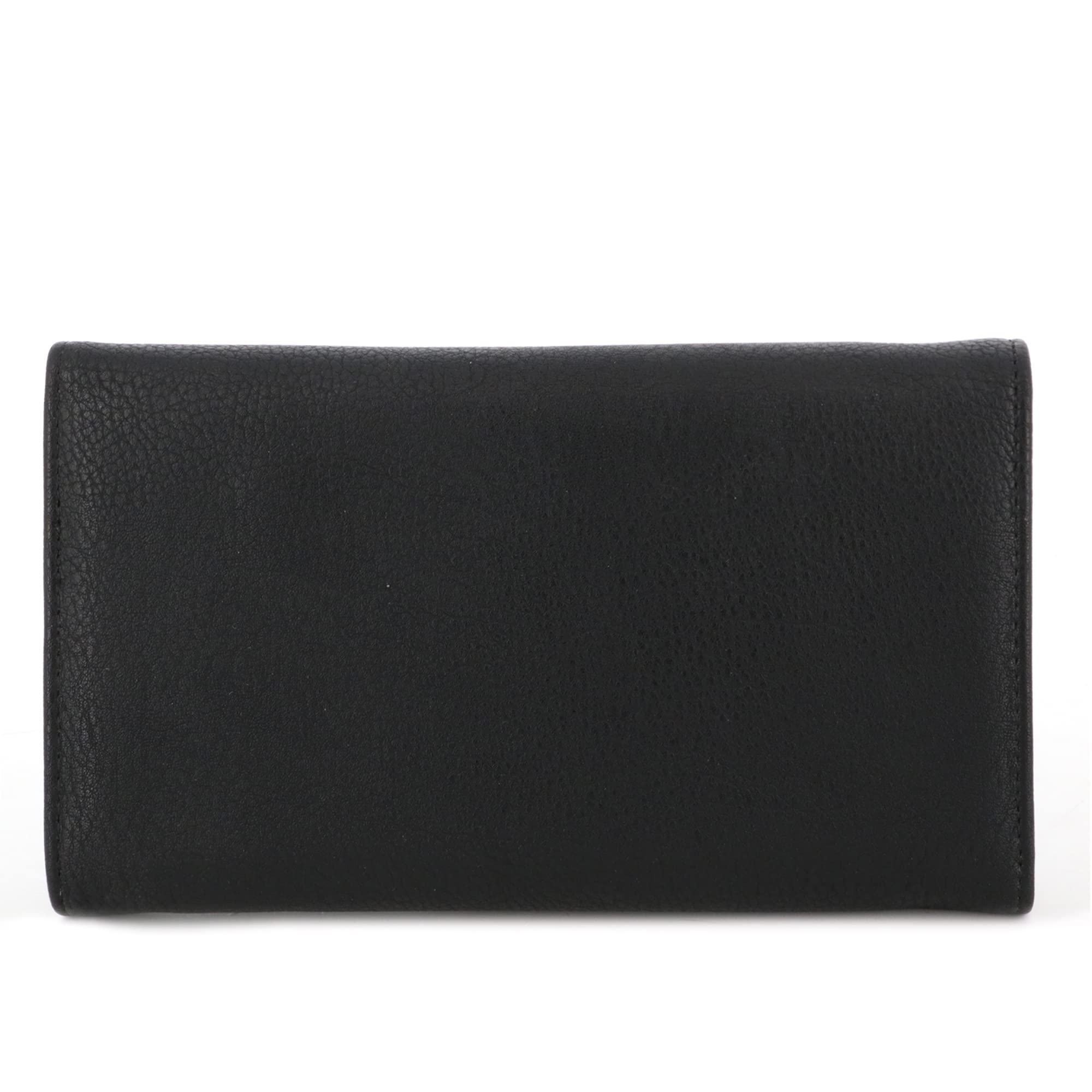 Gallantry Accessoires Portefeuille Long Noir 3 Volets