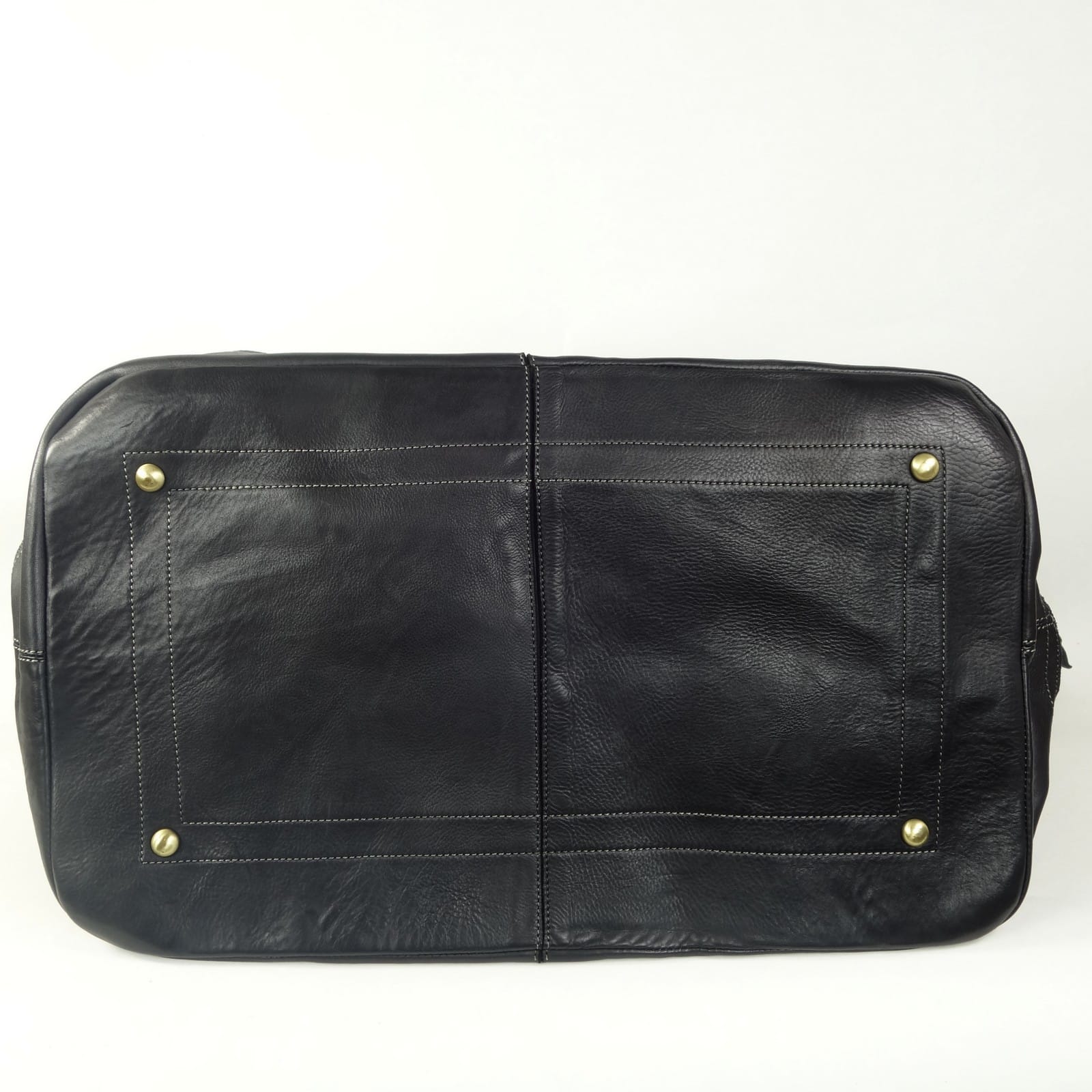 Collection Esprit Cuir LORENZO sac voyage cuir noir 48h