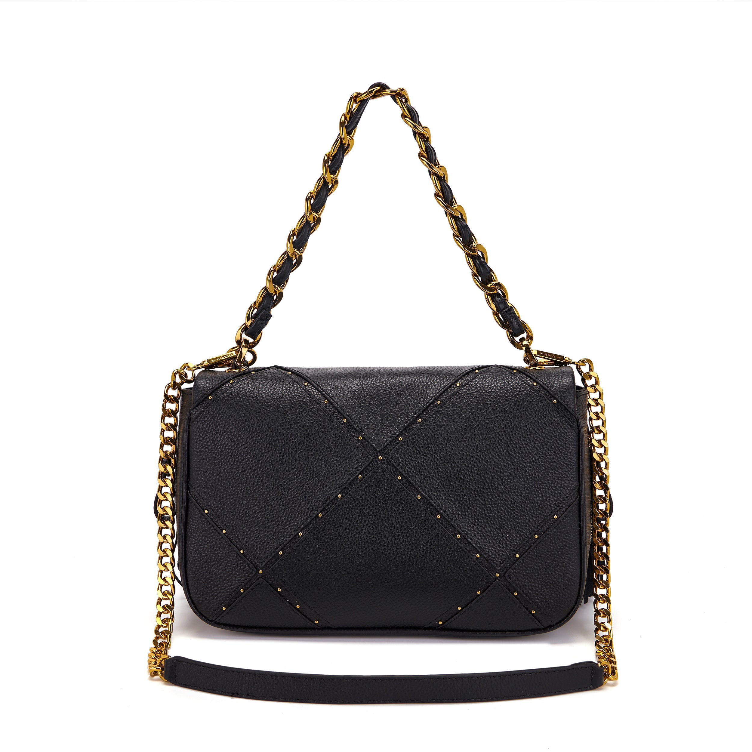 La Carrie Isabel sac bandoulière noir 35x15x29cm