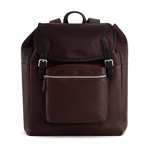Le Tanneur Gabriel Sac à Dos Rabat Cuir Huilé Vintage