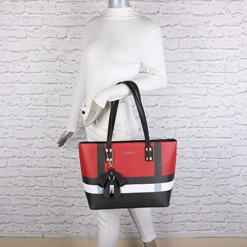 Gallantry Sacs Cabas Tote Bag Grand Cabas Rouge PU