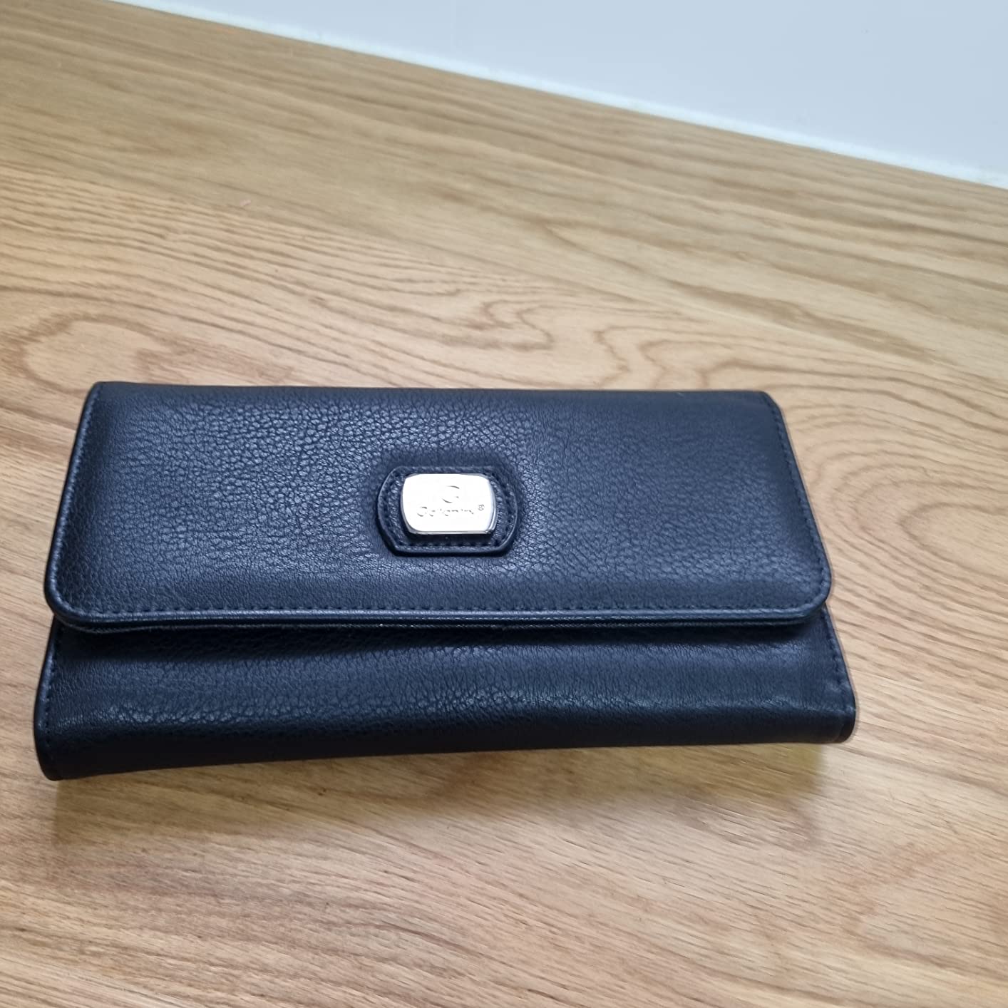 Gallantry Accessoires Portefeuille Long Noir 3 Volets