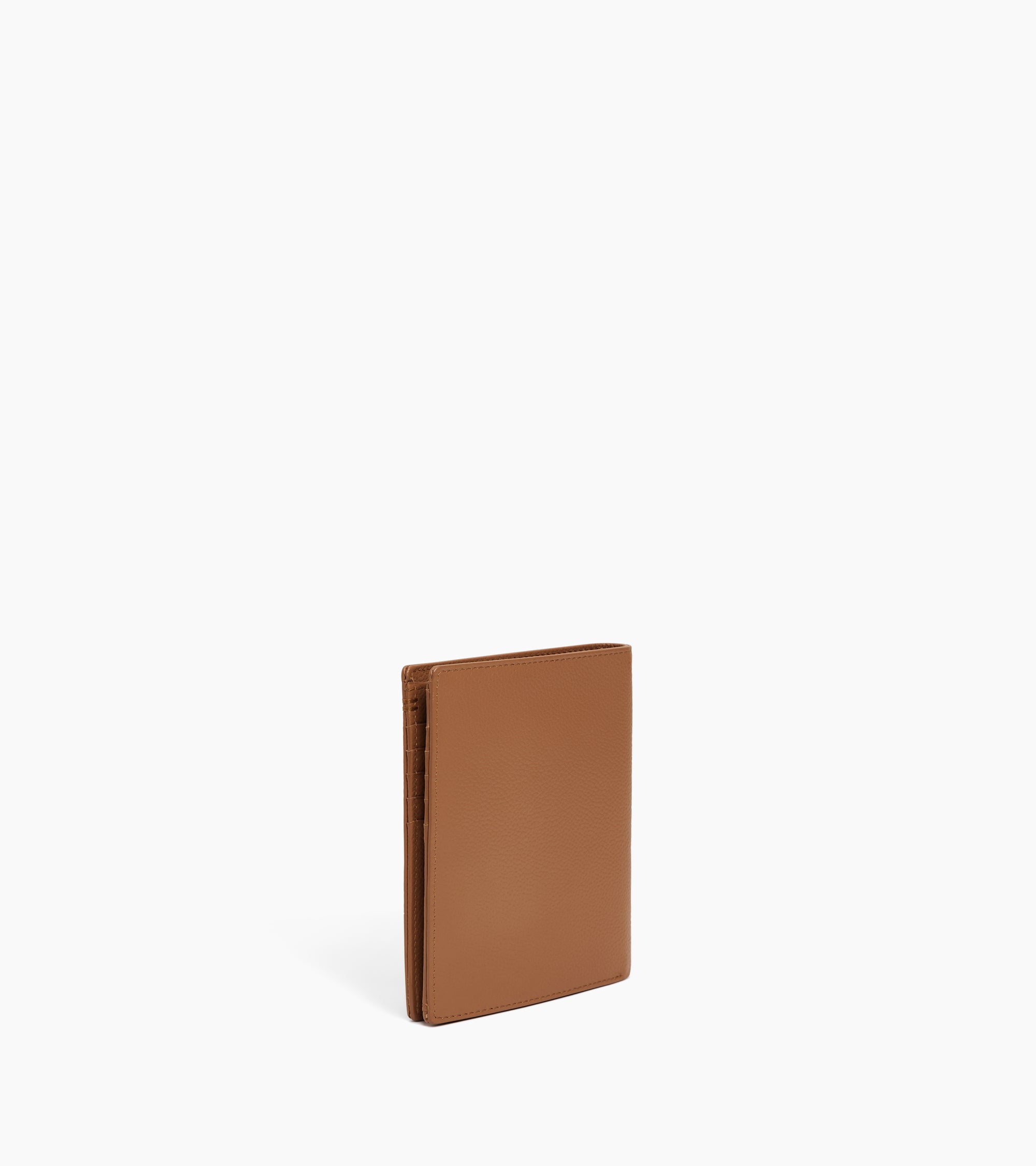 Le Tanneur Lucien grand portefeuille cuir grainé marron