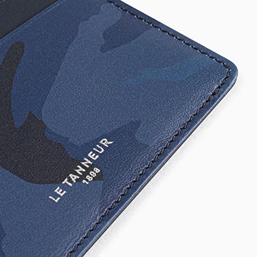 Le Tanneur Nathan porte-cartes cuir grainé léger homme