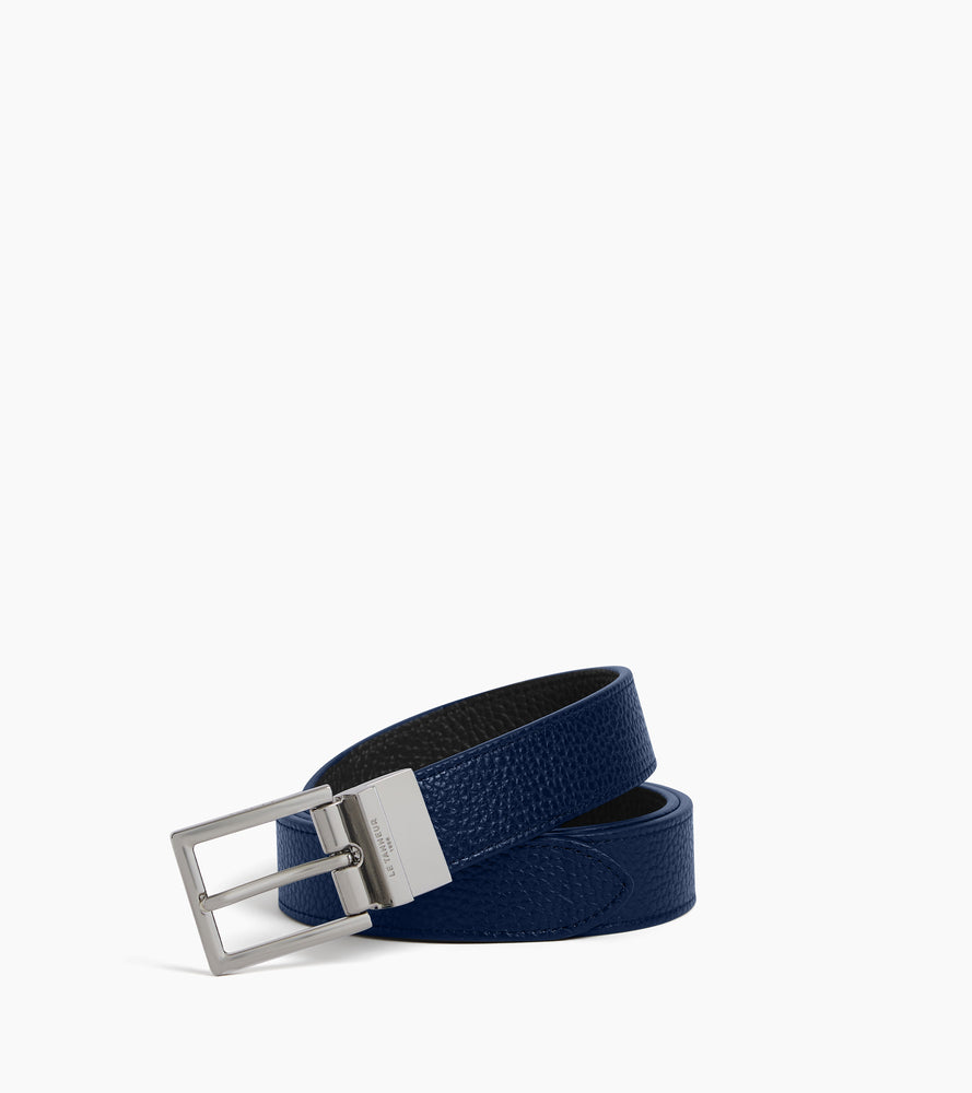 Le Tanneur Belts ceinture réversible cuir grainé taille 100