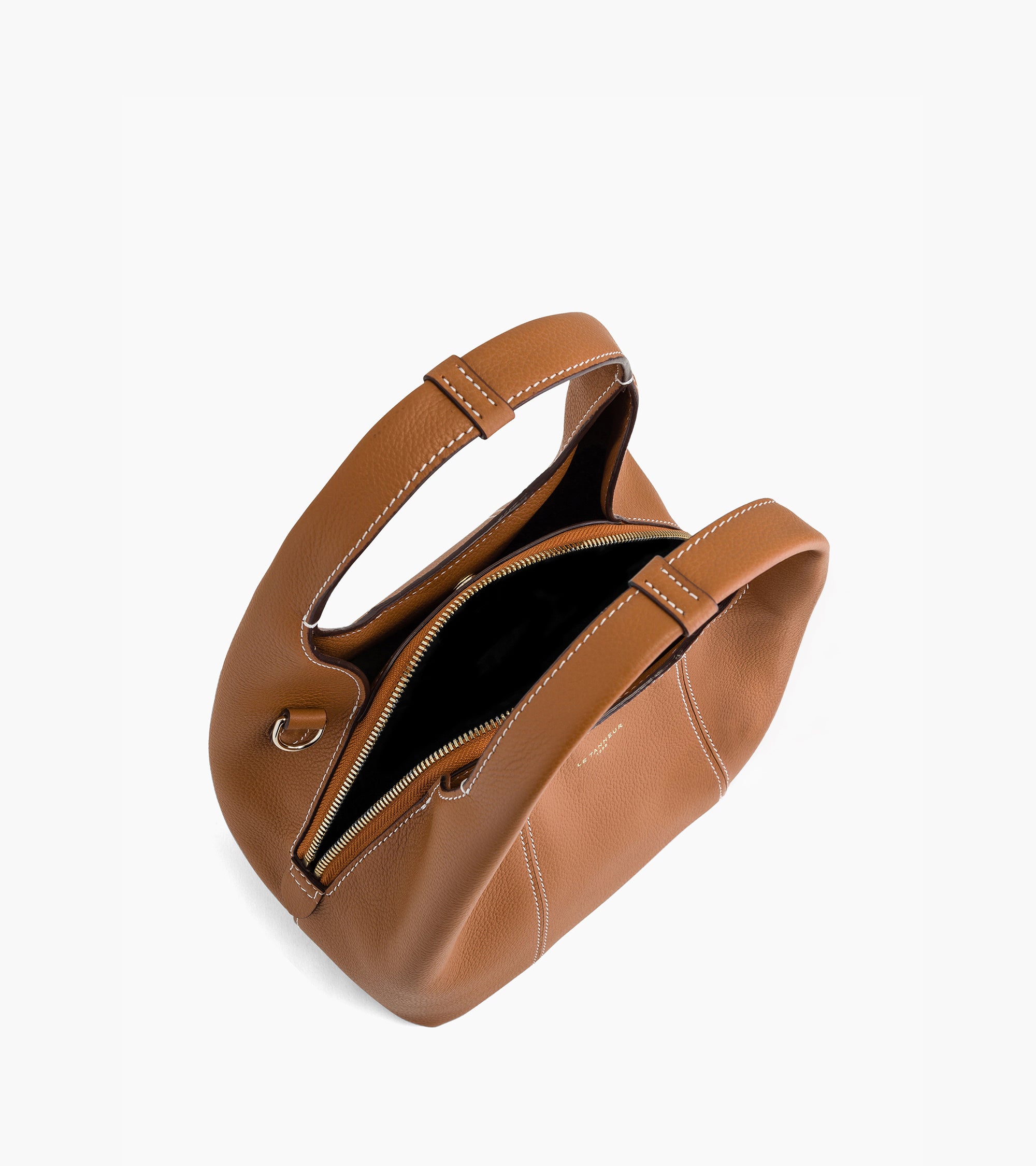 Le Tanneur Juliette petit sac à main cuir marron