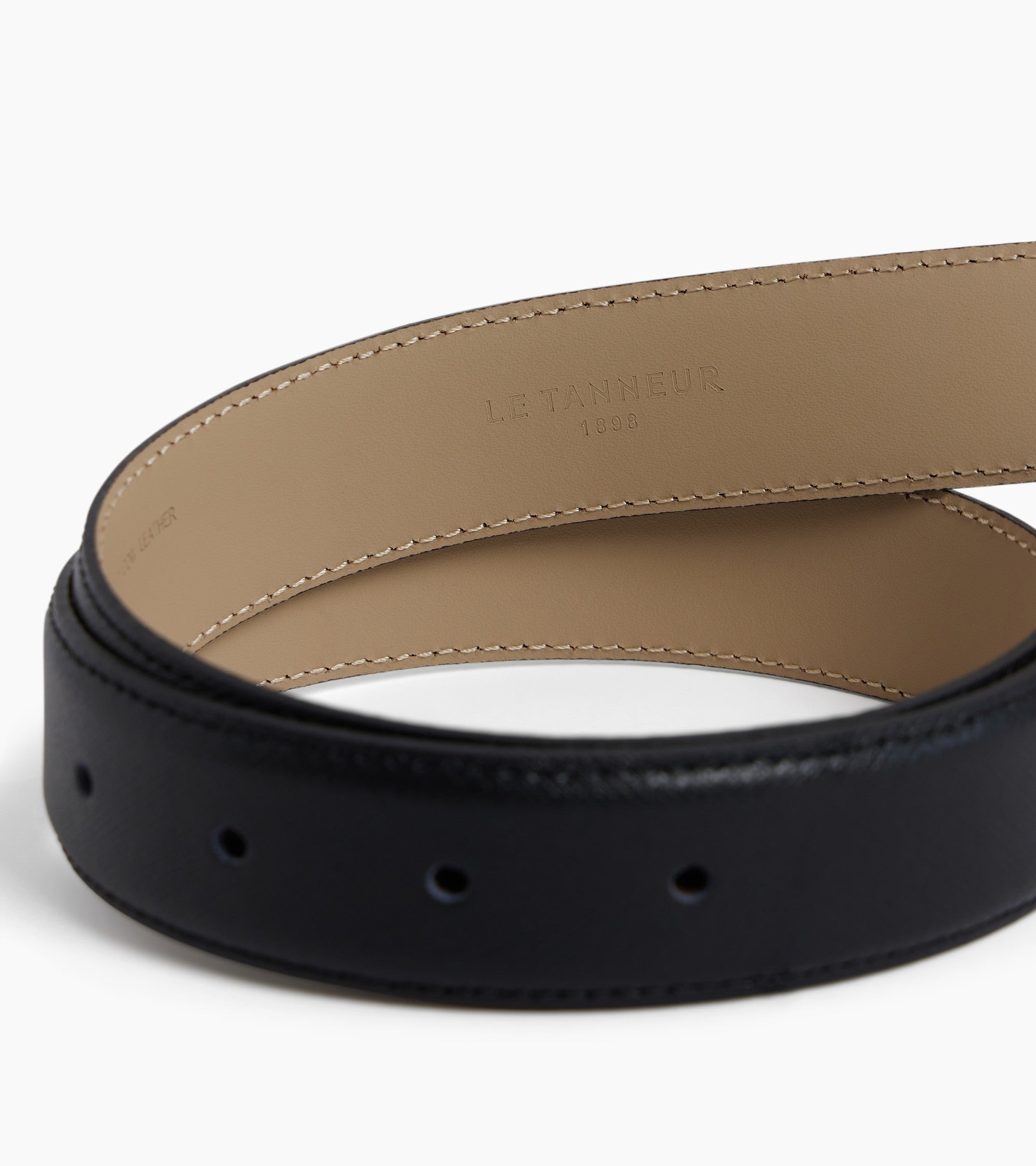 Le Tanneur Belts ceinture homme cuir 30 mm taille 95
