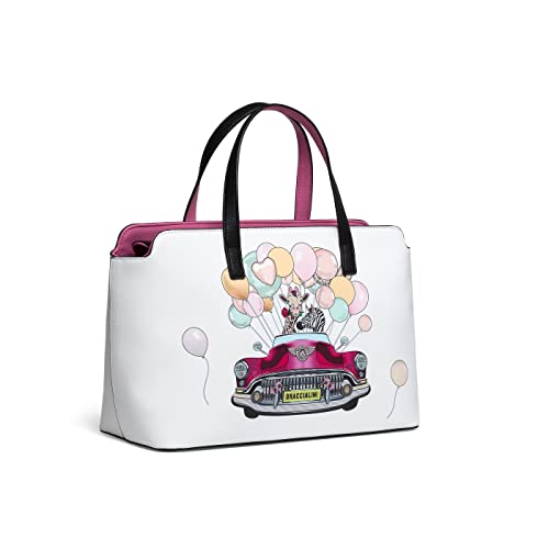 Braccialini Basic Britney BS22BR10 sac à main blanc