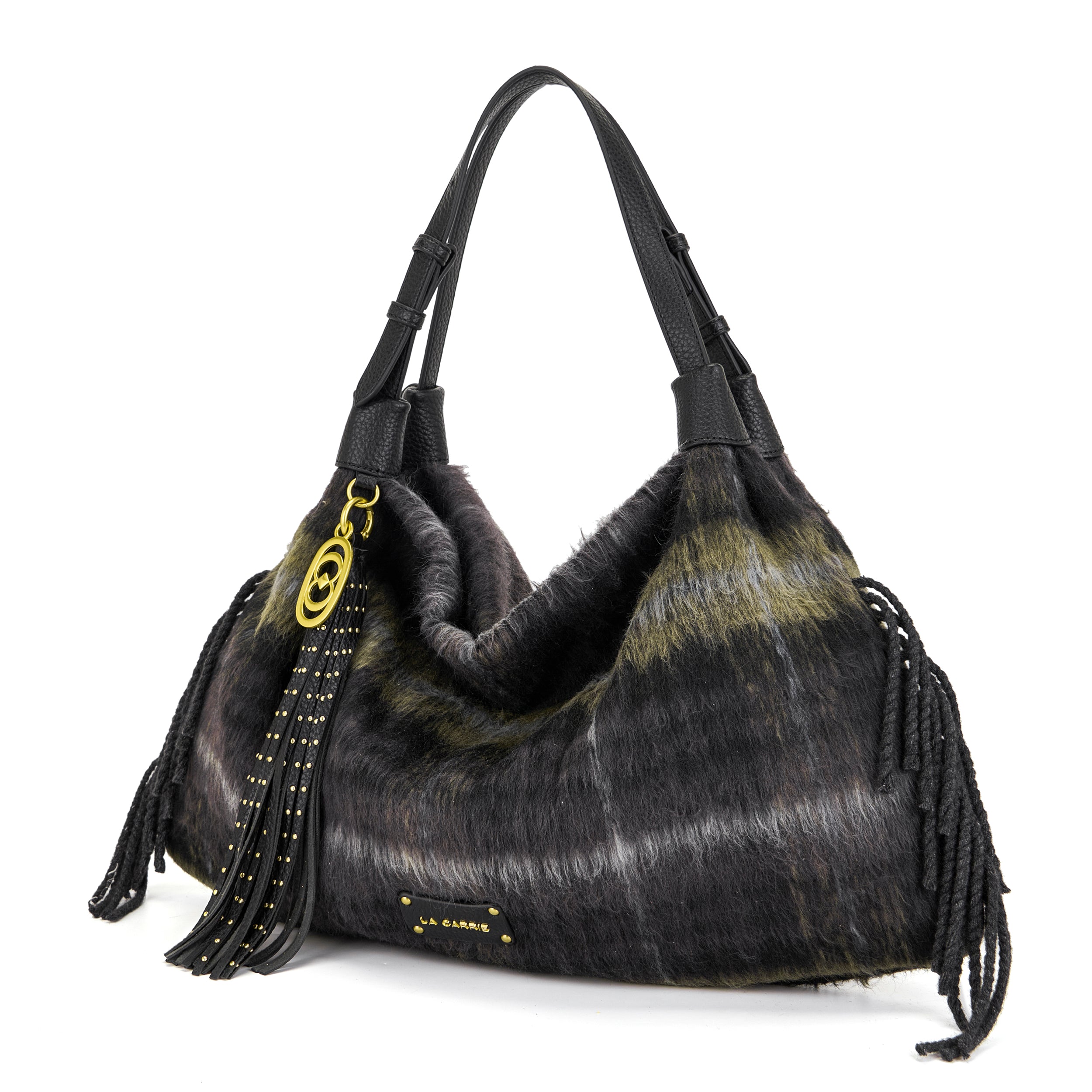 La Carrie Bag Kerala sac shopping marron 50x20x30cm
