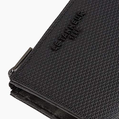 Le Tanneur Émile Porte Monnaie Porte Cartes Cuir RFID 9,5x12,5
