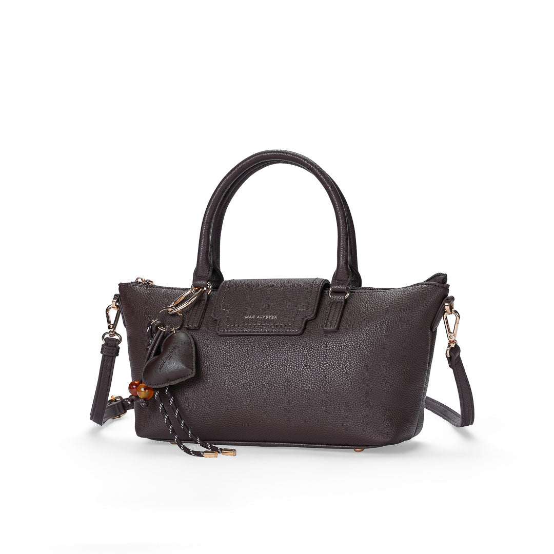 MAC ALYSTER HARMONIA Sac À Main Marron Chocolat