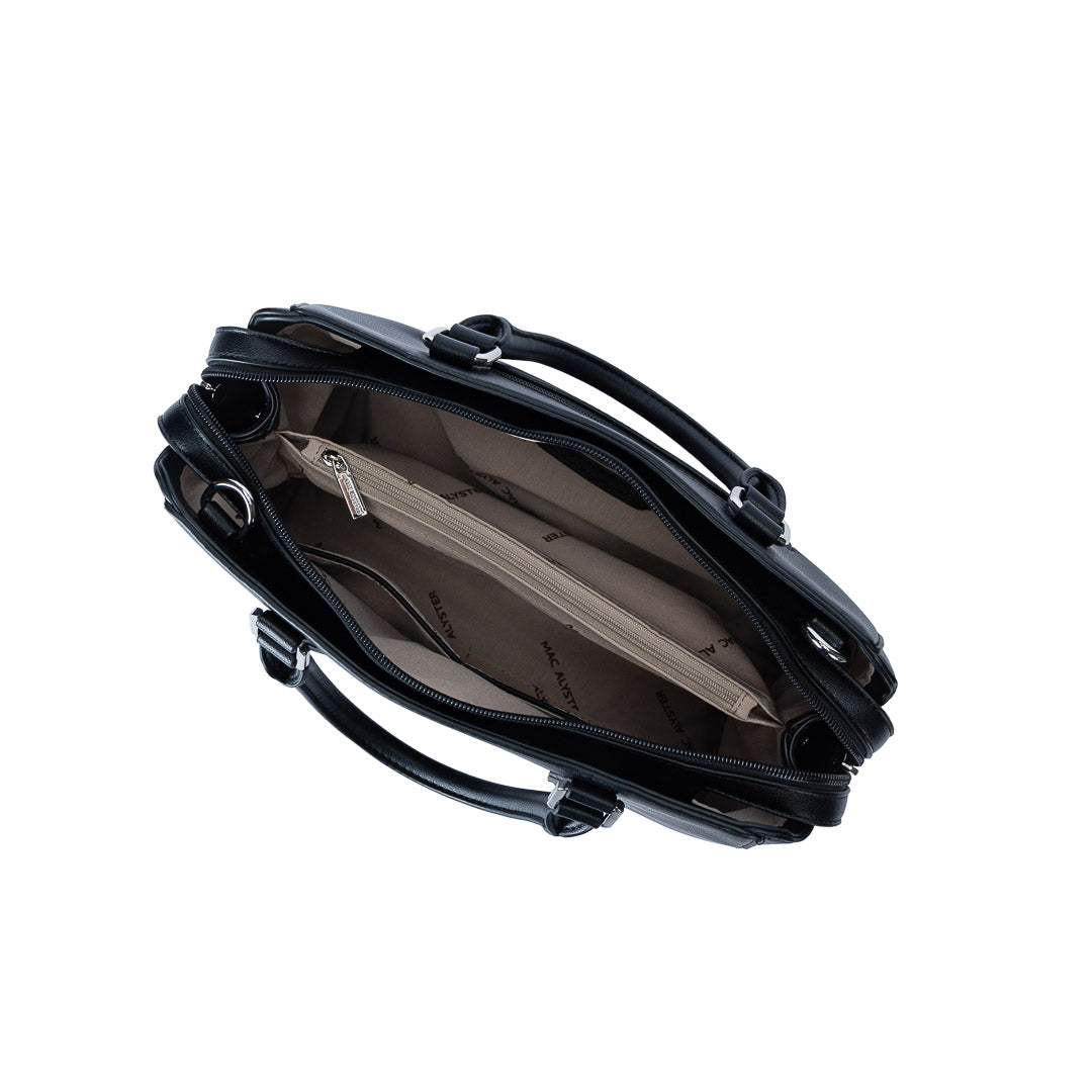 Mac Alyster Milan Sac à main bandoulière Noir synthétique