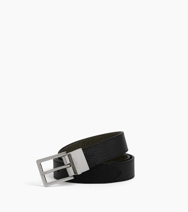 Le Tanneur ceinture réversible cuir grainé 30 mm