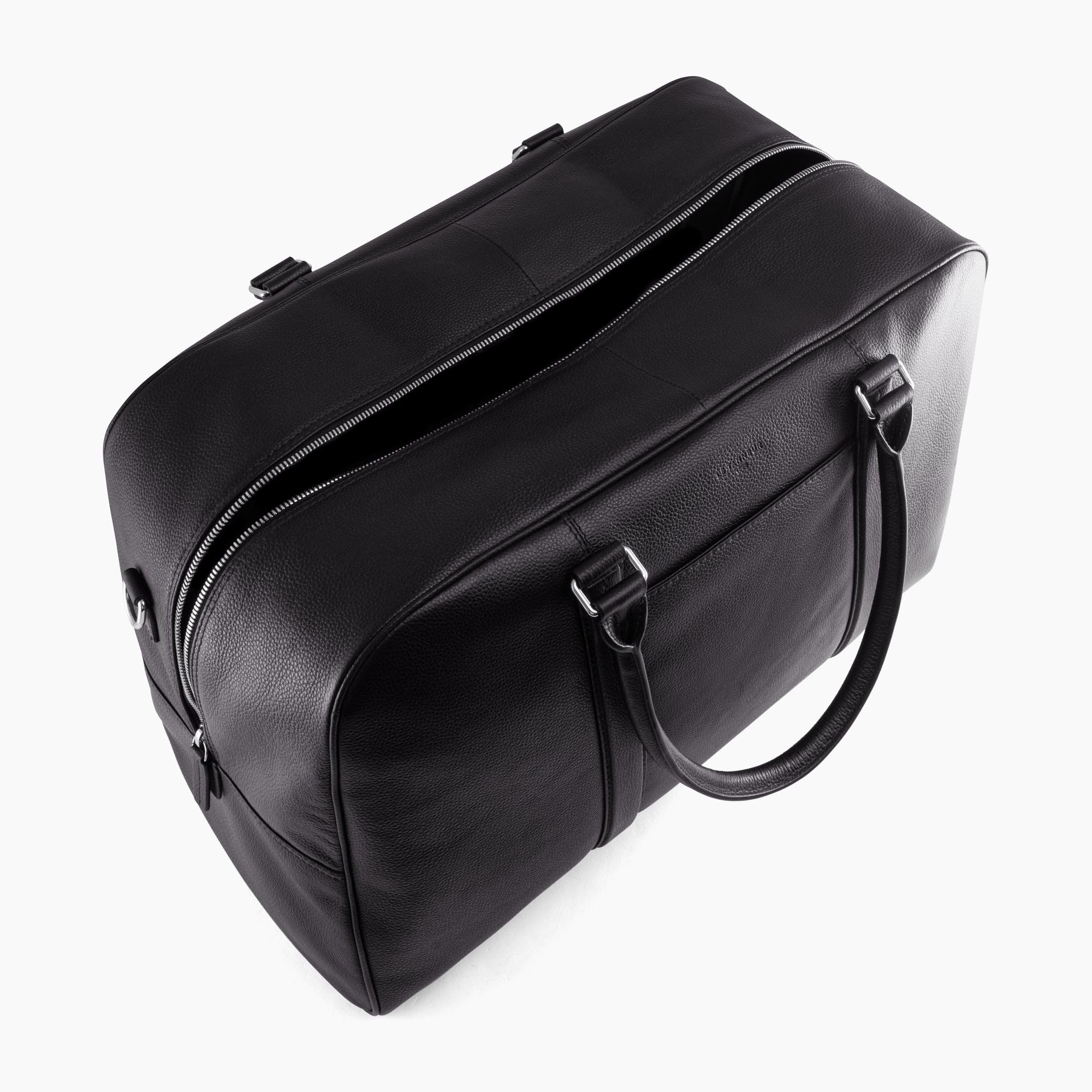 Le Tanneur Charles sac de voyage cuir grainé 49 cm