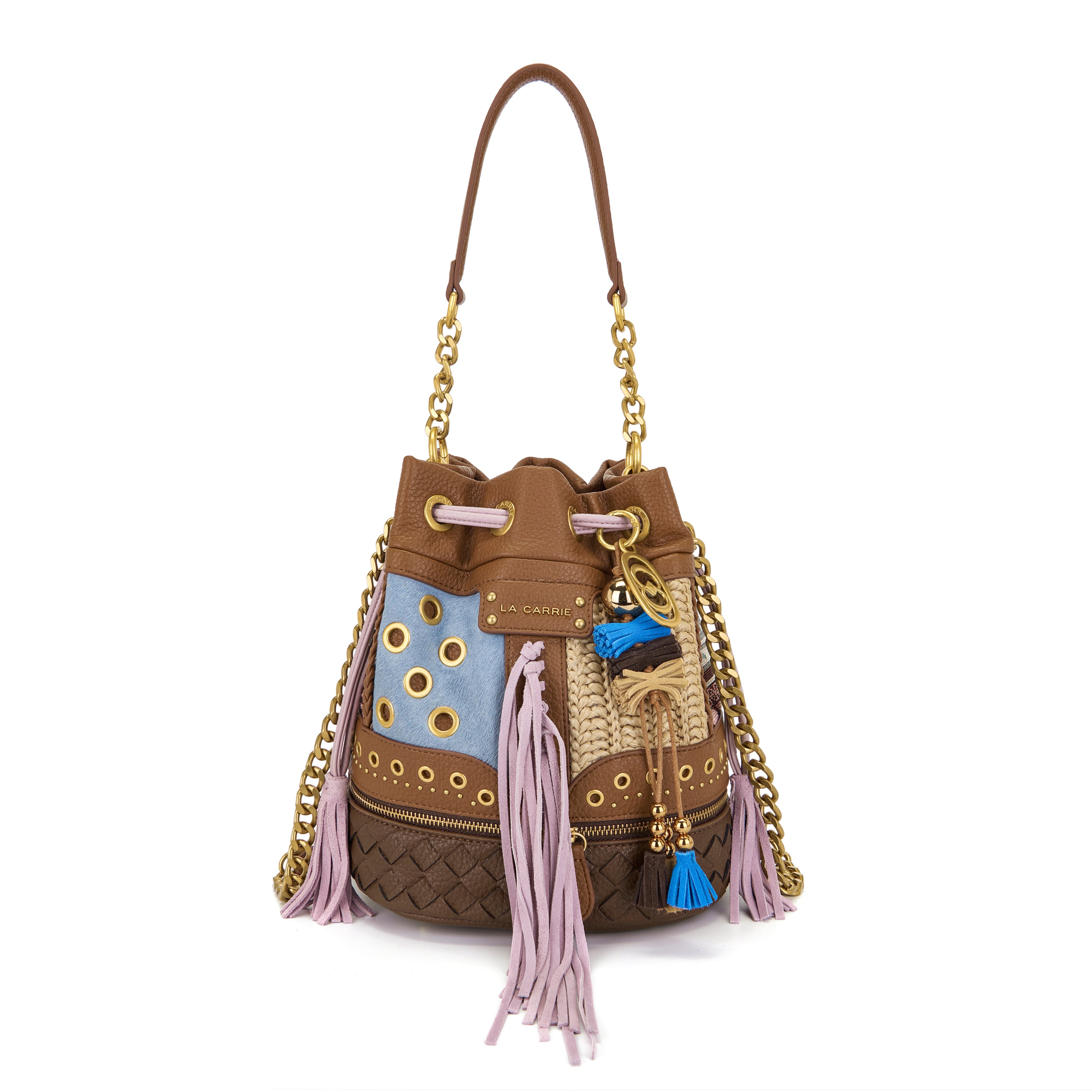 La Carrie Legacy sac seau marron 24 cm multimatière