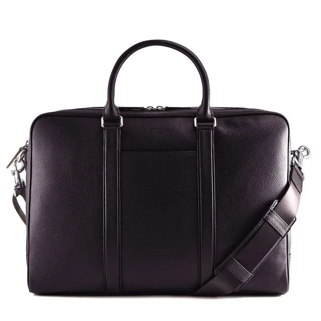 Le Tanneur Porte Documents sac ordinateur cuir 17" 42,5 cm