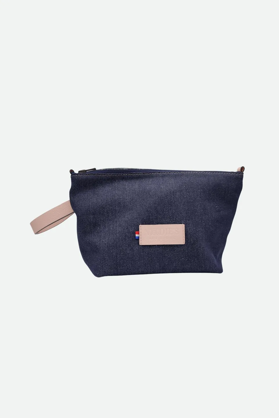 Nodie's Flo trousse de toilette jean cuir bleu