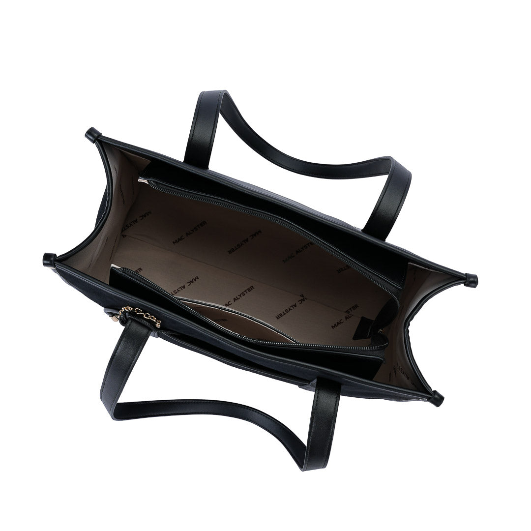 Mac Alyster Dunea sac cabas synthétique Noir A4