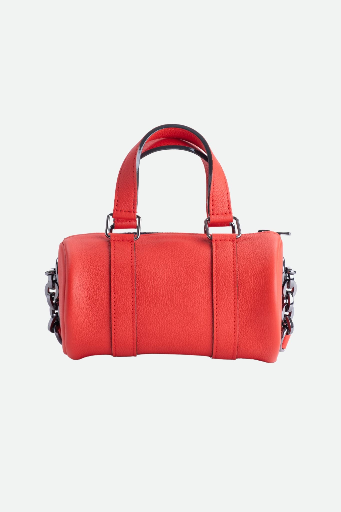 Nodie's Jim nano sac bowling rouge grainé cuir