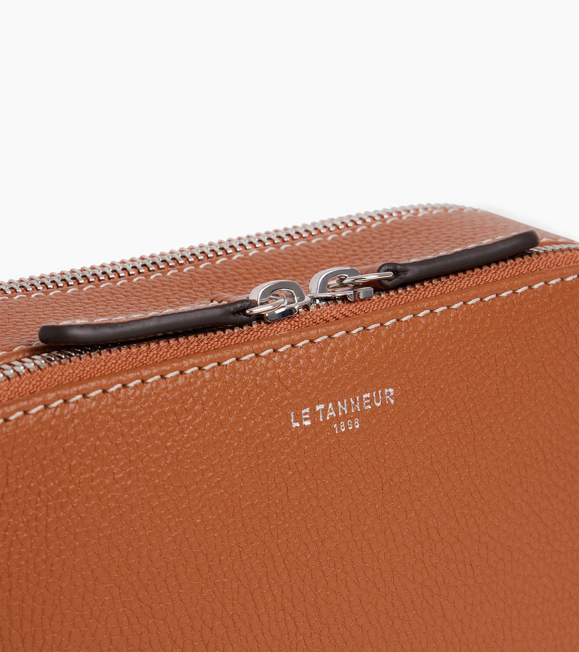 Le Tanneur Sophie petit sac bandoulière cuir marron tan