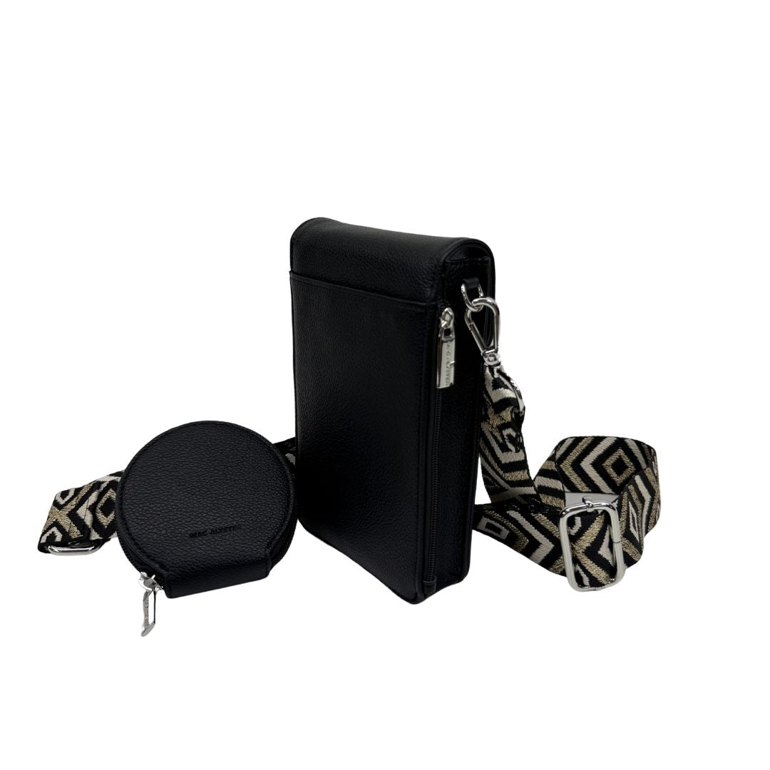 MAC ALYSTER pochette téléphone synthétique Noir