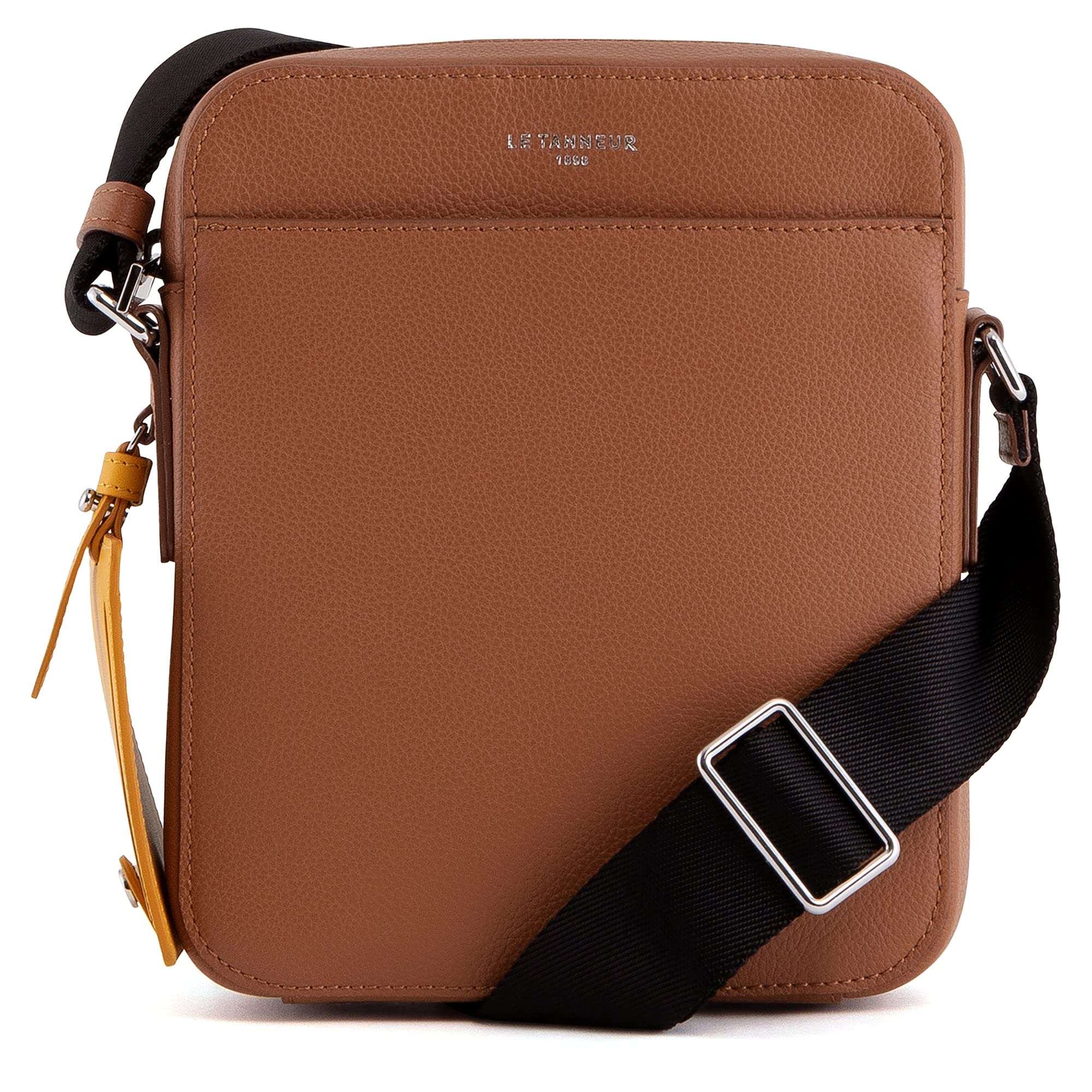 Le Tanneur Emile sac bandoulière cuir grainé homme