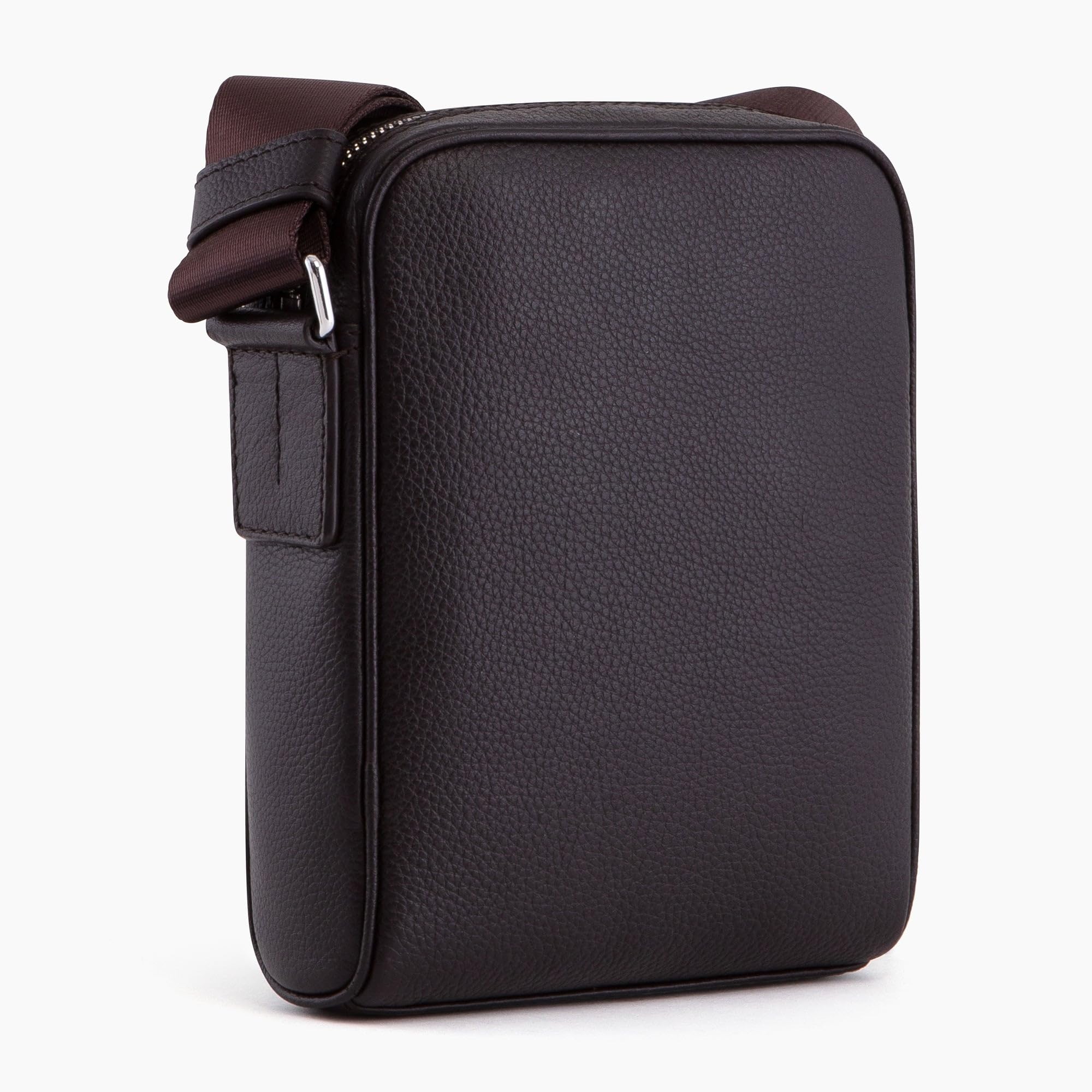 Le Tanneur Charles sac bandoulière cuir marron café