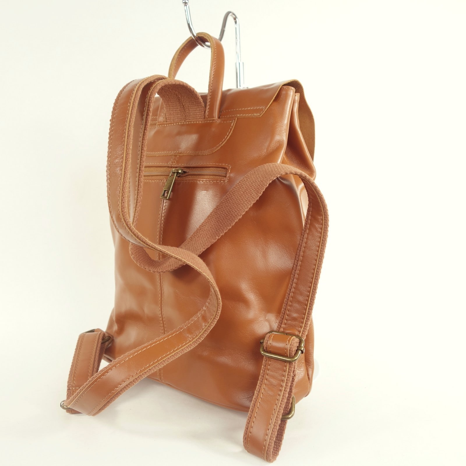 Collection Esprit Cuir Summer sac à dos cuir naturel A4
