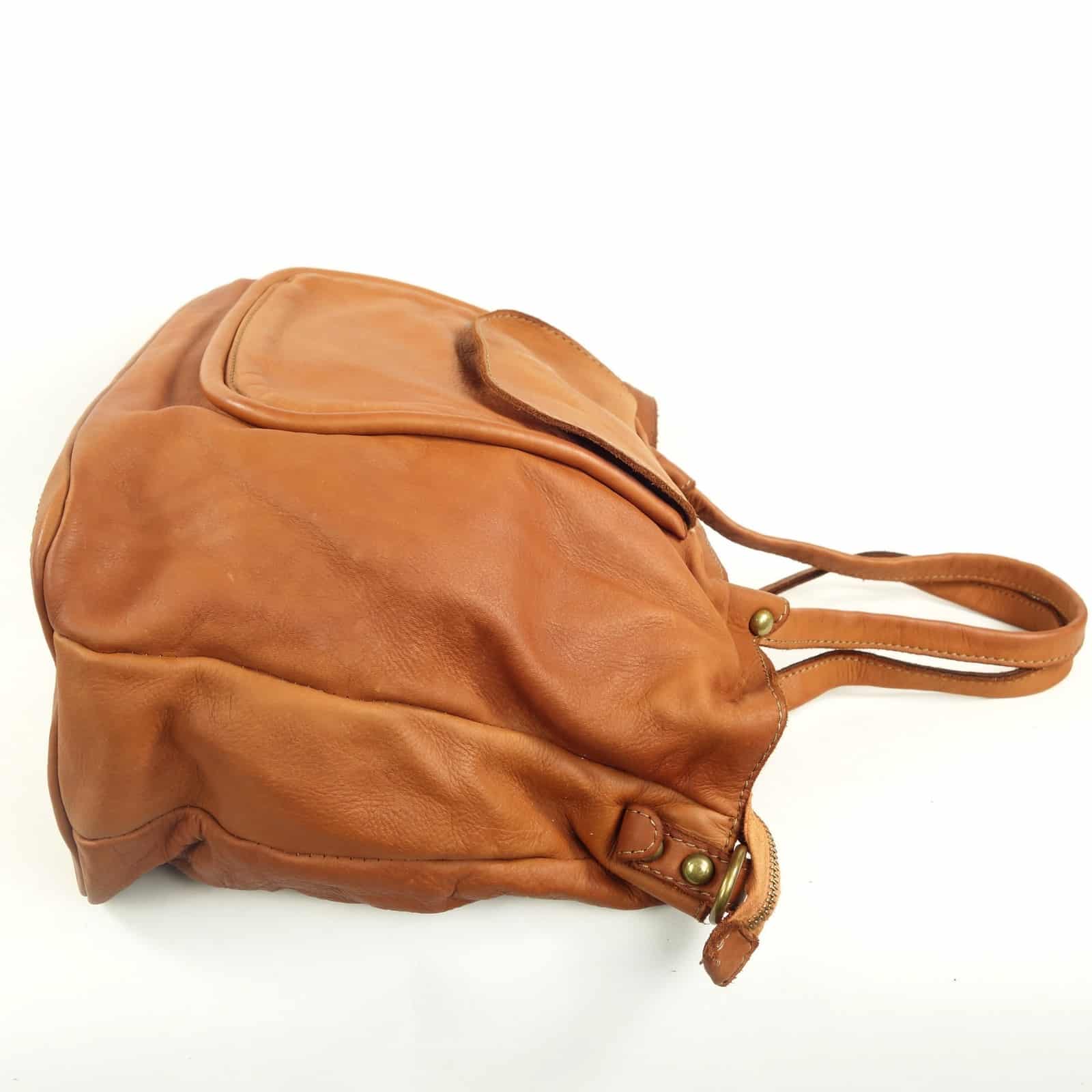 Collection Esprit Cuir JOSE grand sac 24h cuir naturel