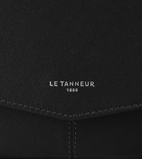 Le Tanneur Charlotte pochette cuir lisse bandoulière