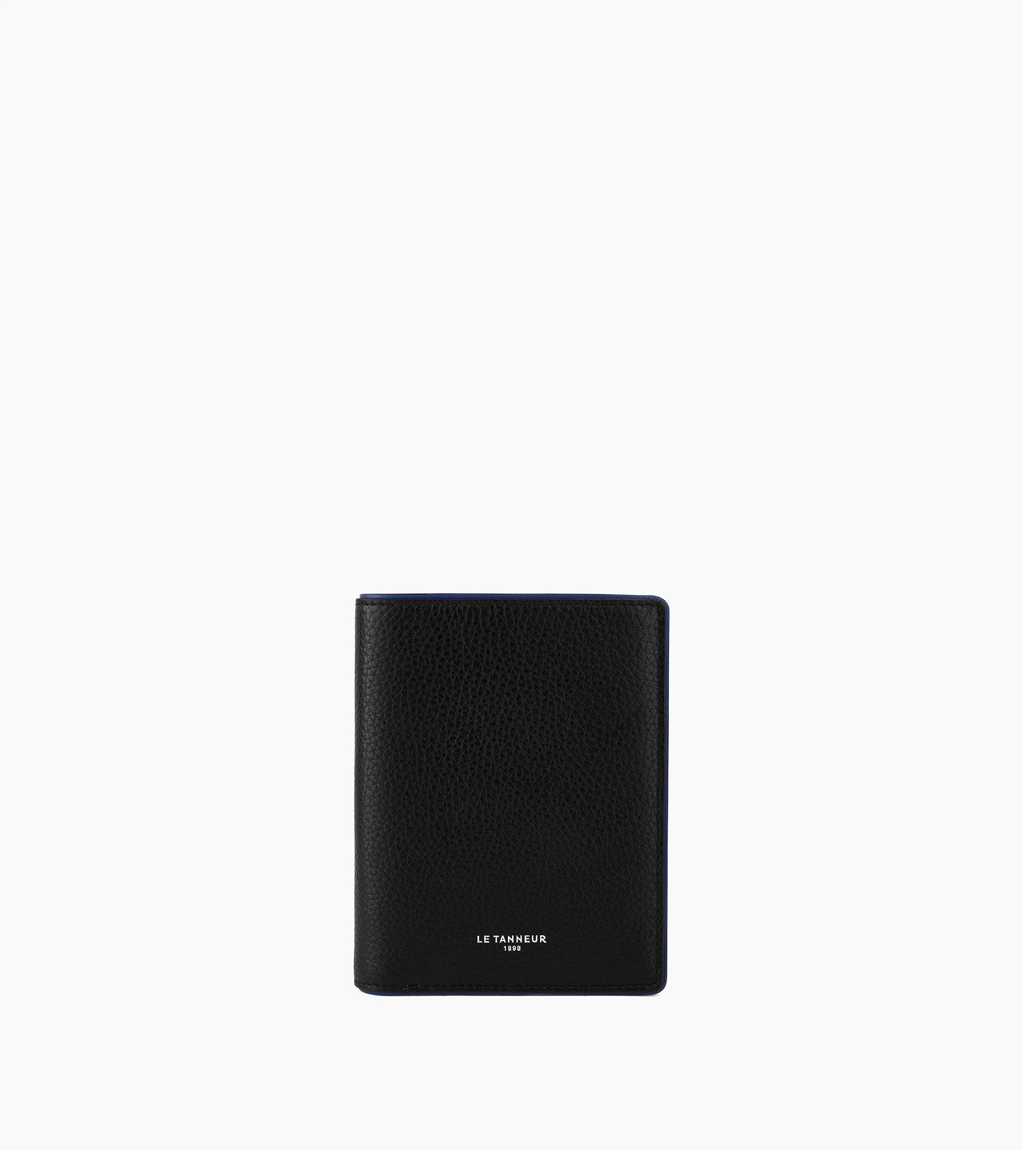 Le Tanneur Augustin portefeuille vertical cuir noir RFID