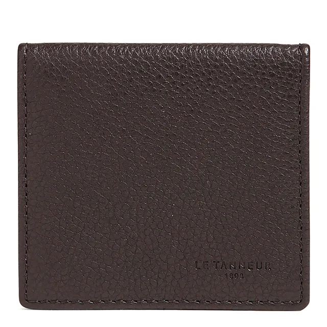 Le Tanneur Charles porte-monnaie cuir noir homme boîte