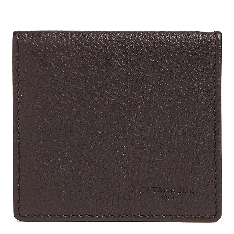 Le Tanneur Charles porte-monnaie cuir noir homme boîte
