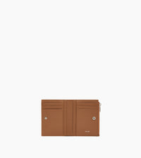 Le Tanneur Lucien portefeuille vertical cuir grainé zip