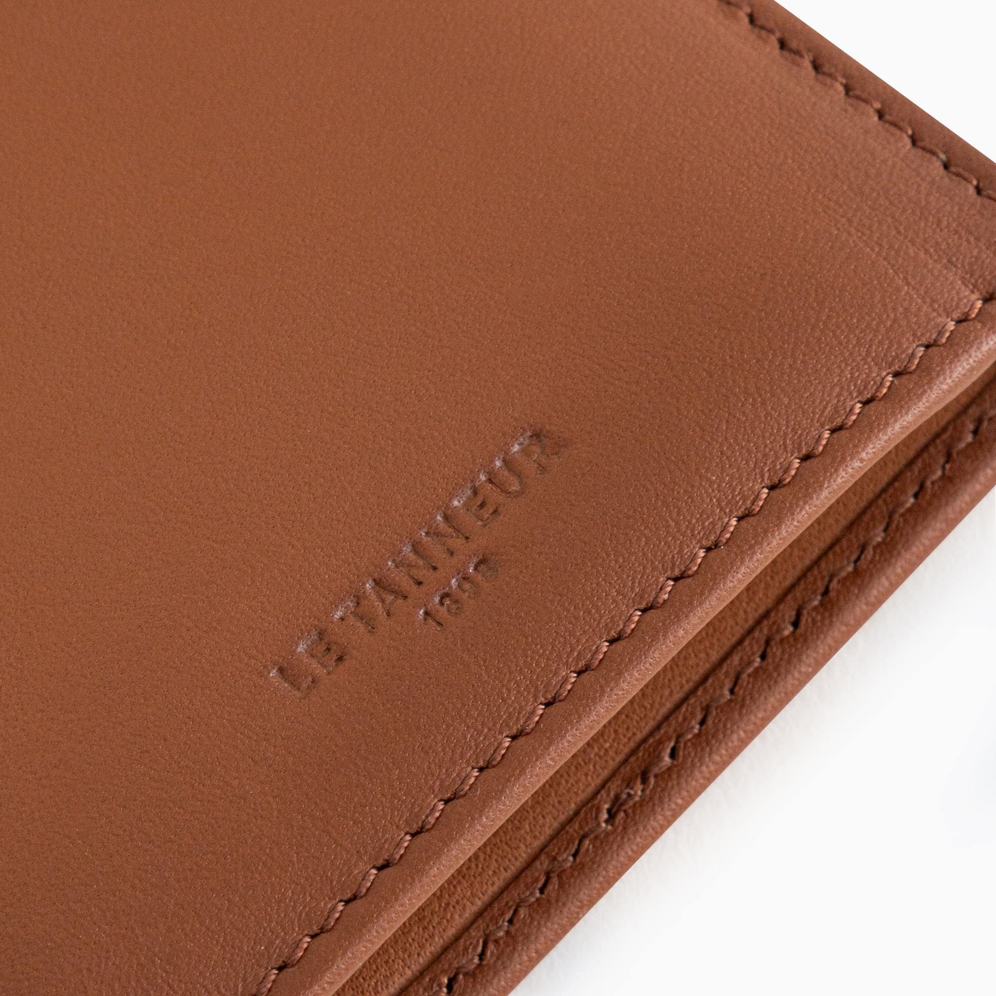 Le Tanneur Albert portefeuille cuir anti-RFID 9,5 cm