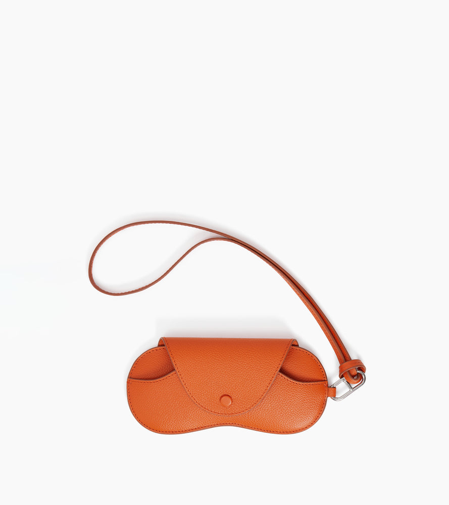 Le Tanneur Charms étui à lunettes cuir grainé