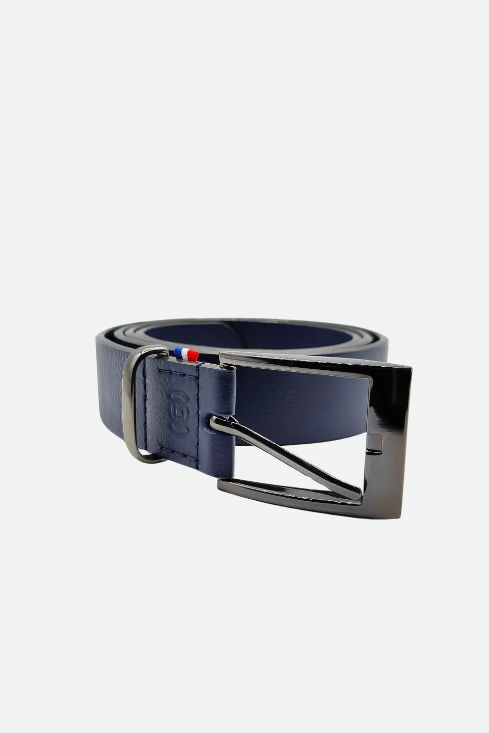 Nodie's Hazel marine grainé ceinture cuir homme